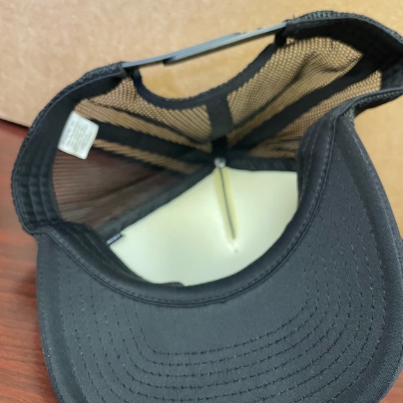 Creators Inc Athletic Dept Trucker Hat Foam Mesh Snapback Rope Cap Black White - Picture 5 of 6